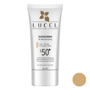 کرم ضد آفتاب مدل SPF50 مناسب پوست های چرب حجم 50 میلی لیتر رنگ Medium( متوسط)
