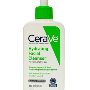 ژل شستشوی صورت سراوی پوست نرمال و خشک 237 میل Cerave Hydrating