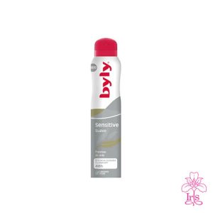 اسپری دئودورانت بایلی BYLY مدل Sensitive Suave حجم ۲۰۰ میل