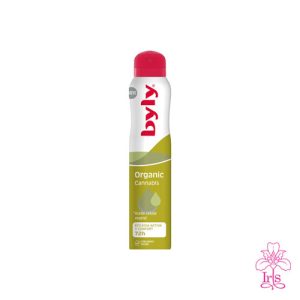 اسپری دئودورانت بایلی BYLY مدل Organic Cannabis حجم ۲۰۰ میل