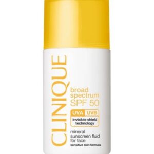 فلوئید ضد آفتاب کلینیک مدل Mineral SPF 50 حجم 30 میلی‌لیتر اصل