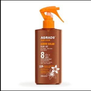 روغن سولار آگرادو Agrado Aceite Solar SPF8 اصل