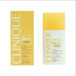 فلوئید ضد آفتاب کلینیک مدل Mineral SPF 50 حجم 30 میلی‌لیتر اصل