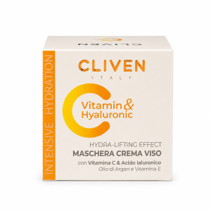 ماسک کرمی صورت کلیون ویتامین C و هیالورونیک اسید | Cliven Vitamin C & Hyaluronic
