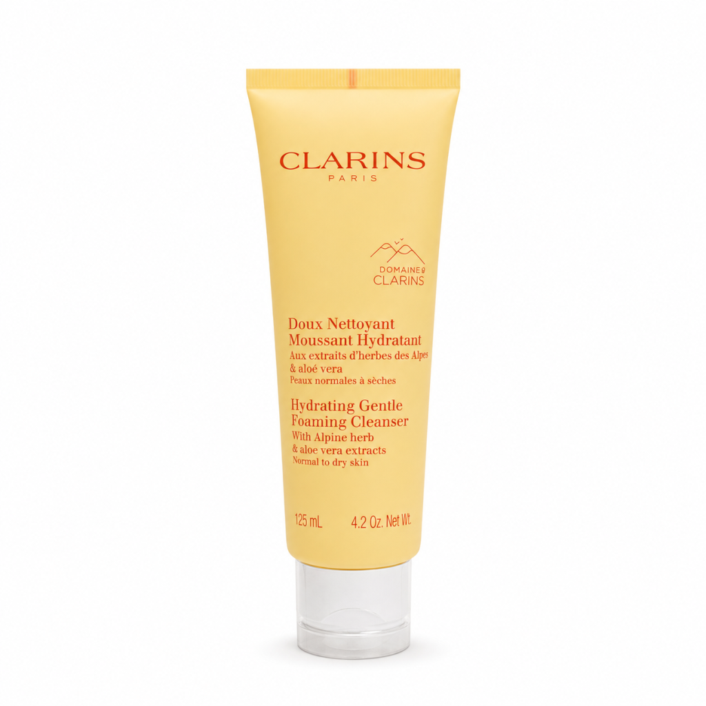فوم شستشوی آبرسان کلارنس Hydrating Gentle Foaming Cleanser حجم 125 میل