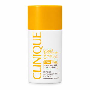 ضد آفتاب مینرال کلینیک SPF 50 مدل Mineral Sunscreen Fluid For Face