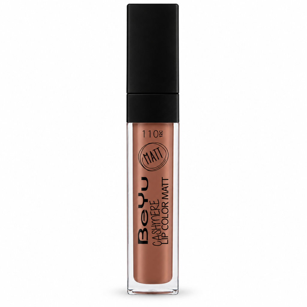 رژ لب مایع مات بی یو BeYu Cashmere Lip Color Matt شماره 110