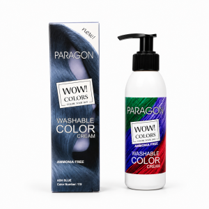 کرم رنگ موی موقت پاراگون Ash Blue شماره 119