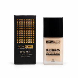 کرم پودر دونا روما Long-Wear Flawless Fluid